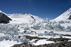 49 Lhakpa Ri Comes Into View As Makalu Leaves View Across The East Rongbuk Glacier As Trail Nears Mount Everest North Face Advanced Base Camp In Tibet.jpg